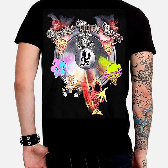 Insane Clown Posse horrorcore hip hop rock Official T-Shirt 2XL XXL NWT - Picture 4 of 5